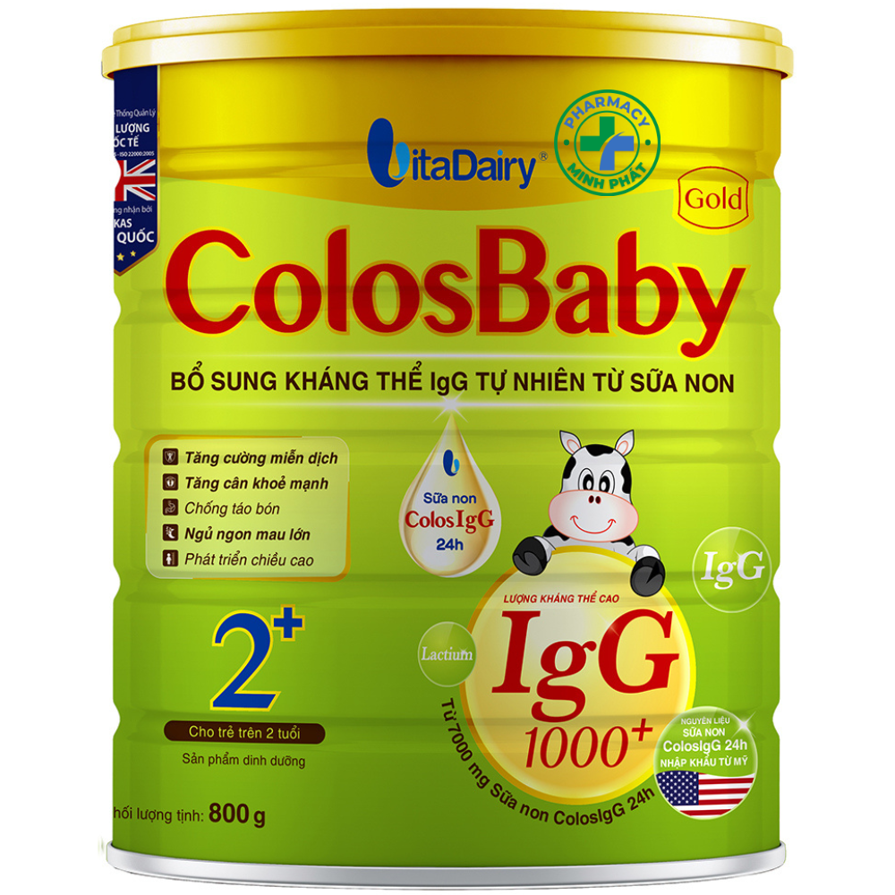 SỮA BỘT COLOSBABY GOLD 2+ 800G